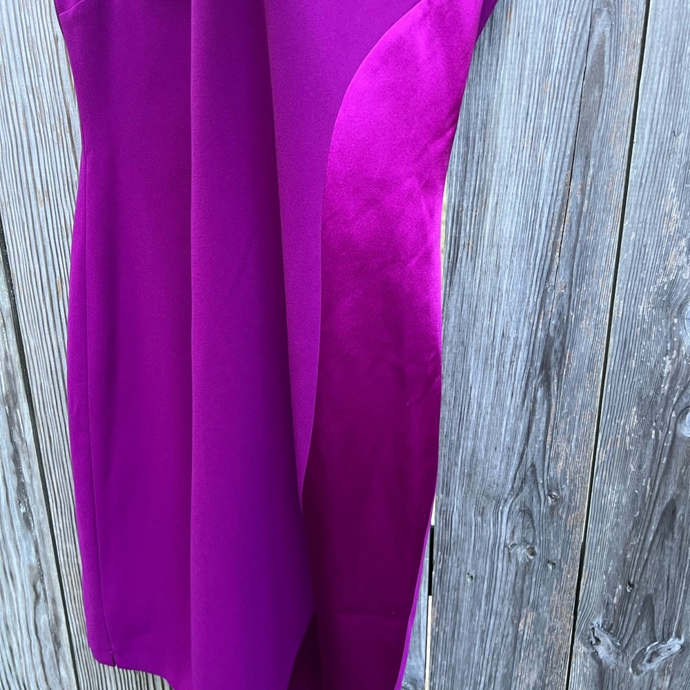 ELIE TAHARI Flannery Raspberry Pink Sleeveless Dress Women’s 6 NWT NEW - Picture 8 of 14